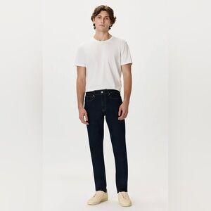 Quince Men’s Warren Stretch Slim Straight Jeans Dark Blue 32 x 32 NWOT